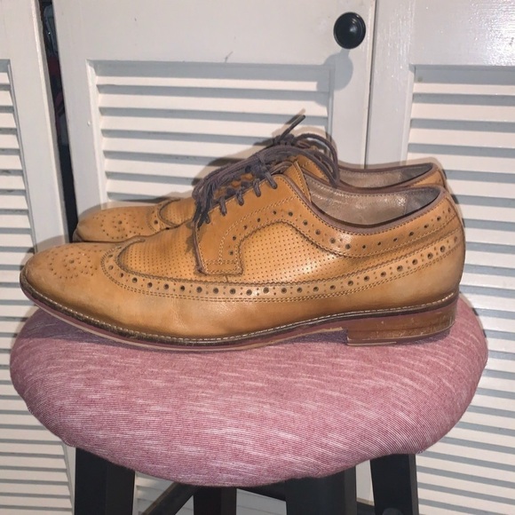 Johnston & Murphy Wingtip Dress Shoes Size 9.5 main image 7